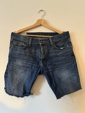 Blue Denim Hollister shorts W32 Men