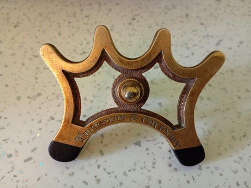 Antique brass billiards - brass,