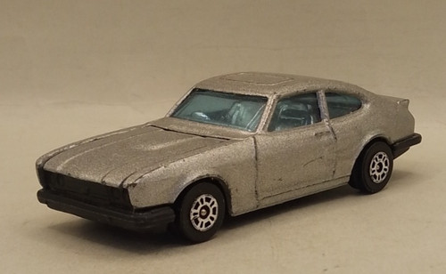 Corgi silver ford capri 0s - silver,
