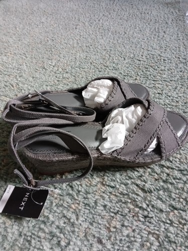 Next ladies grey - next, sandals
