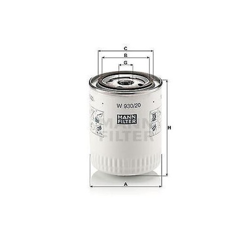 Mann filter 930 oil - 930/20,