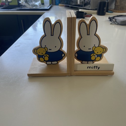 Miffy bookends wooden - miffy,