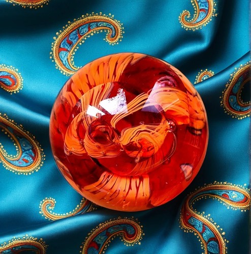 Selkirk glass paperweight - glass,