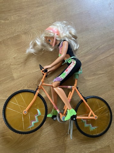 Sindy vintage cycling doll - vintage,