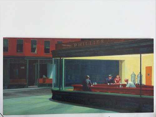 Edward hopper nighthawks - hopper,