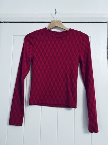 Zara cerise pink long sleeved - cerise,