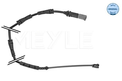 Rear warning contact brake - rear, pad