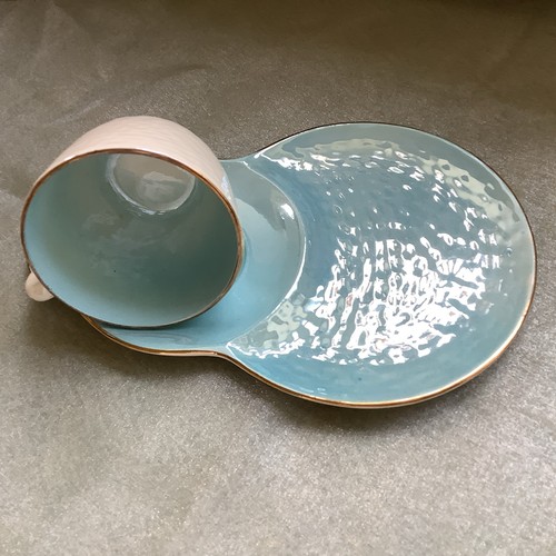 Maling blue lustre cup - cup, &