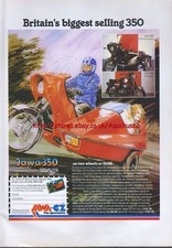 Jawa CZ 350 Range Motorcycle 1980 Magazine Advert #1837