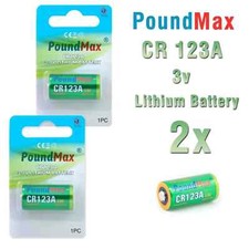 2 x  CR123  CR123A 123 CR17345