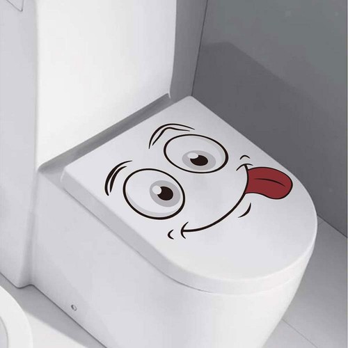 Funny toilet sticker - funny,
