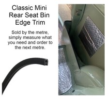 Classic Mini Rear Seat Bin Top
