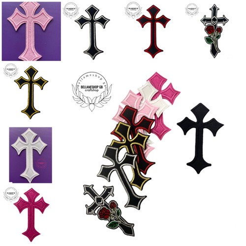 Cross crucifix patch - cross,