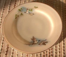JAJ Pyrex FLYING DUCKS 8.5" DINNER PLATE, retro, shabby chic, vintage 