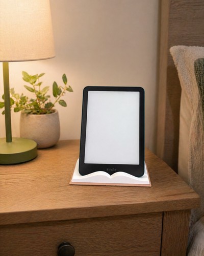 Kindle book shaped stand - kindle,