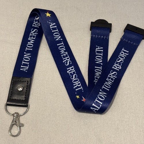 Alton towers navy - alton, lanyard
