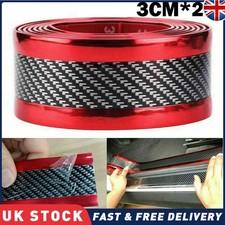 Car Front/Rear edge Guard Strip Scratch Protector Anti-collision Rubber Sticker