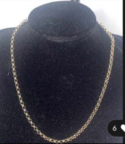 9ct gold belcher 4 5mm - gold,