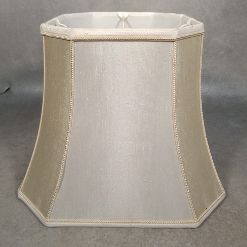 Vintage large lampshade cream - vintage,