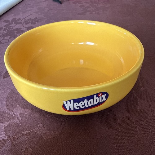 Vintage weetabix round - round, yellow
