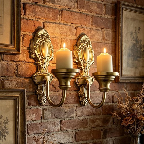 Wall mount candle - wall,