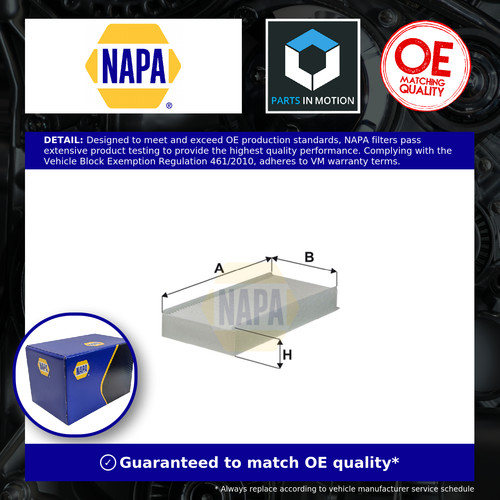 Pollen cabin filter nfc4041 - /,