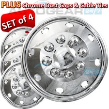 16" Chrome Deep Dish Curved