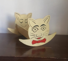 Vintage 1940s Handmade Wooden