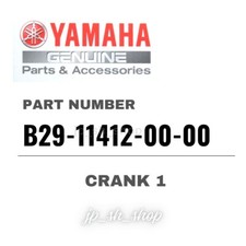 YAMAHA Genuine OEM Parts CRANK