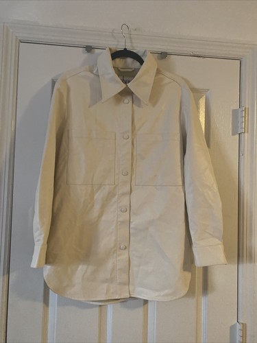 Nwt zara faux leather - zara,