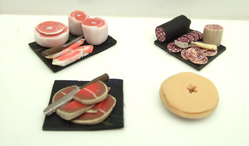 Dolls house meat selection - dolls,