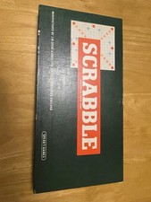 Vintage Scrabble Board Game Complete Set