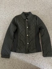Me Jane Quilted Green Jacket