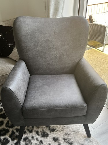 Next monza faux leather - leather, grey