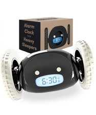 CLOCKY Alarm Clock on Wheels