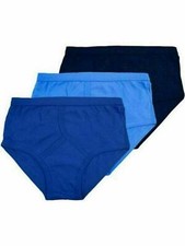 Pack of 3 Mens Y Fronts Interlock Cotton Briefs Underpants Slips Underwear UK