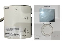 SIEMENS RDH10RF DIGITAL WIRELESS ROOM THERMOSTAT & RECEIVER 