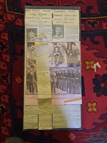 Original 1926 newspaper report - original,