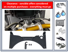 BMW R1250GS GSA R1200GS GSA Cockpit fairing noise/wind reduction plate 2014 - 25