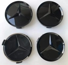4x Mercedes Alloy Wheel Centre