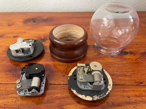 Music box pieces lot wind - , up