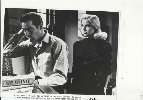 Diana dors blonde sinner yield - diana,