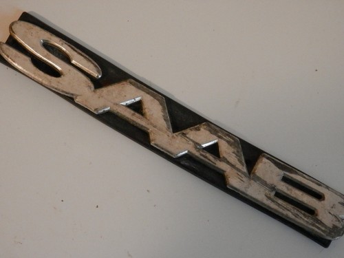 Car badge saab - car,