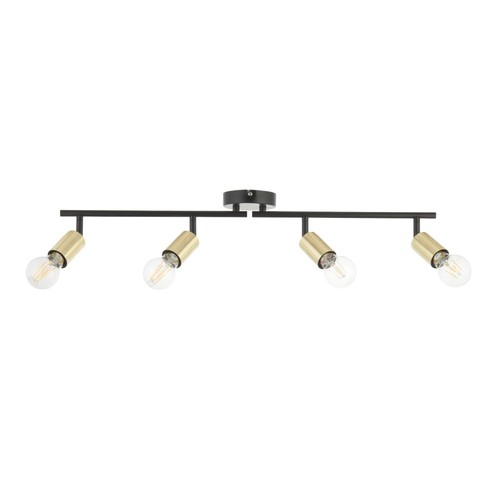 Modern matt black gold 4 - gold, way