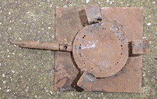 Cast iron gas fired burner
