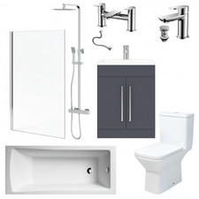 Complete bathroom suite bath - suite,