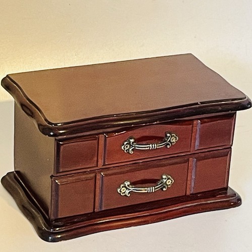 Small wooden chest - small, jewellery