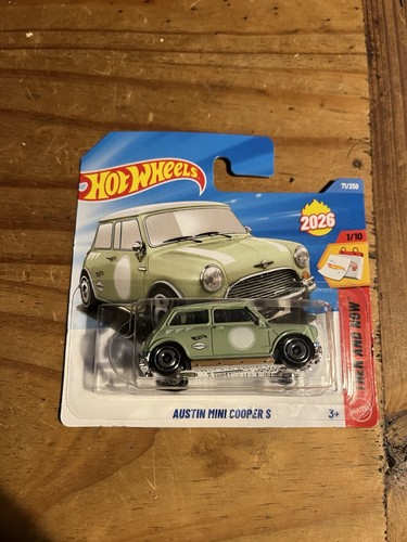 Hot wheels austin mini cooper - hot,