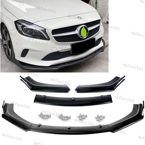 Carbon fiber front bumper - carbon,