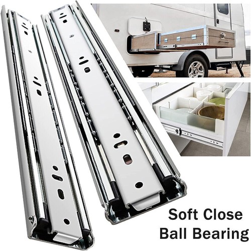 Soft close drawer runners full - close,